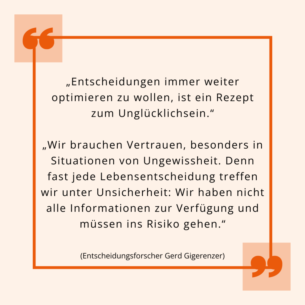 10 Tipps für Entscheidungen